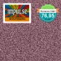 Preview: Teppichmuster mit Label „Impulse WOLFSBURG“ und Badge „Romance 1Q03 – 76,95 €/m²“
